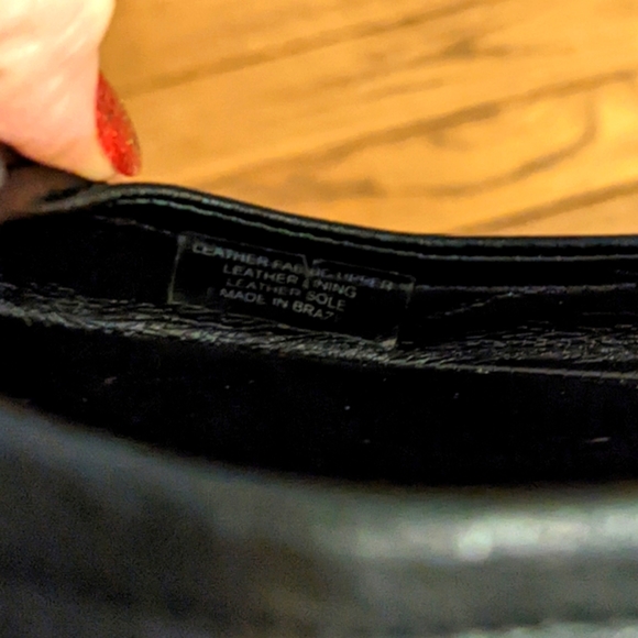 Tory Burch 8 M Black Jeweled Flats Ballet Shoes Genuine Leather Holiday Bling - Picture 12 of 12